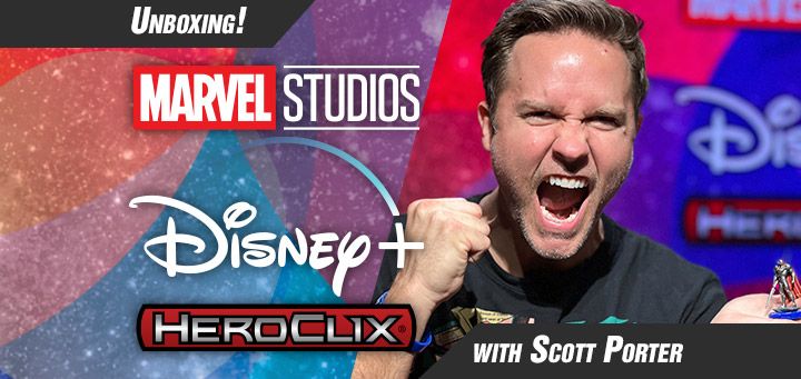HeroClix | Unboxing Marvel HeroClix: Marvel Studios’ Disney+ Booster Brick With Scott Porter