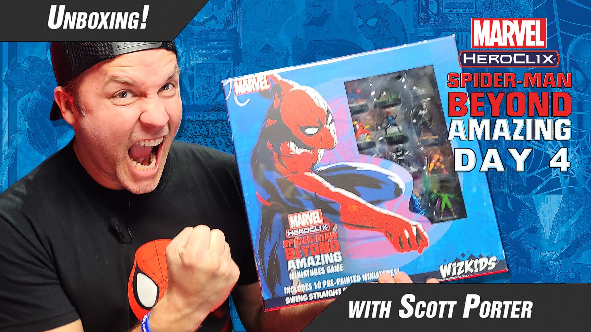 Marvel HeroClix TabApp Amazing Spiderman – 3 Mini Figure – Gioco Per IPad Interattivo