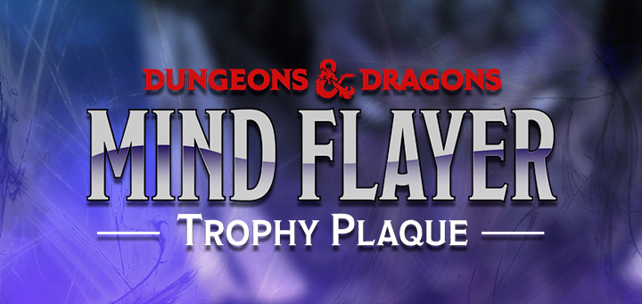 WizKids | Dungeons & Dragons Mind Flayer Trophy Plaque – Coming Soon!