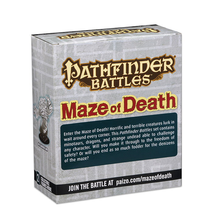Pathfinder Battles Maze of Death Air and Fire Elemental Lords Case Incentive