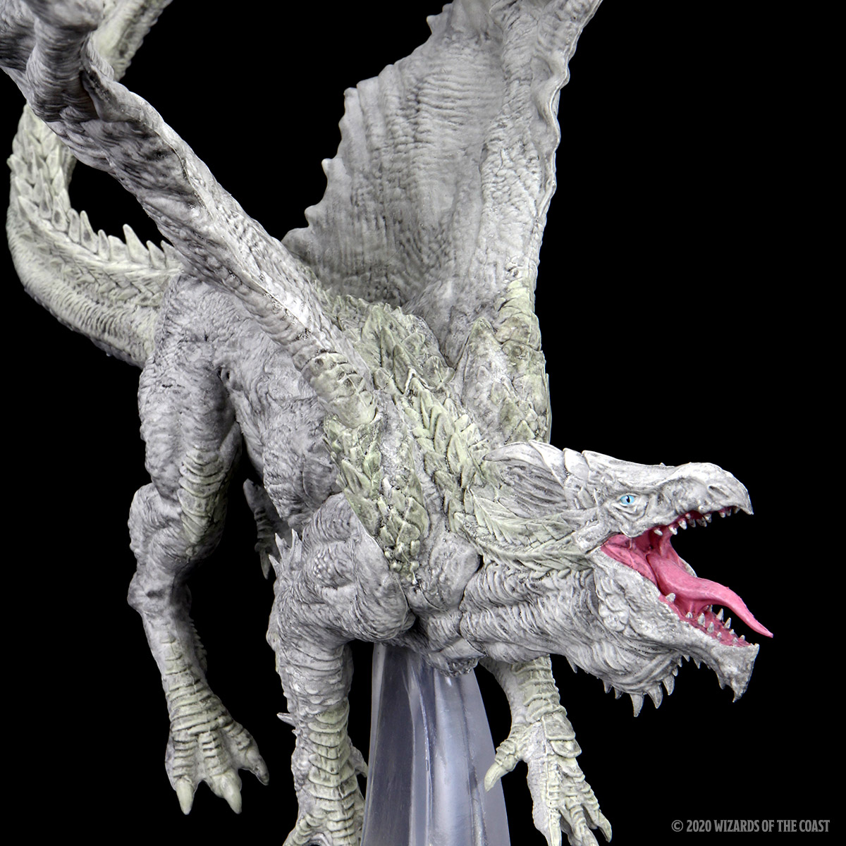 WizKids Icons of The Realms Adult White Dragon Premium Figure Prepainted for sale online 
