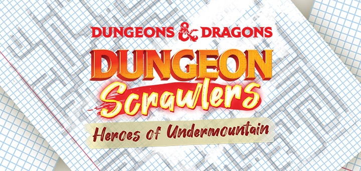WizKids | Race your Friends through the Dungeon Mazes of Undermountain in Dungeons & Dragons: Dungeon Scrawlers: Heroes of Undermountain — Available Now!