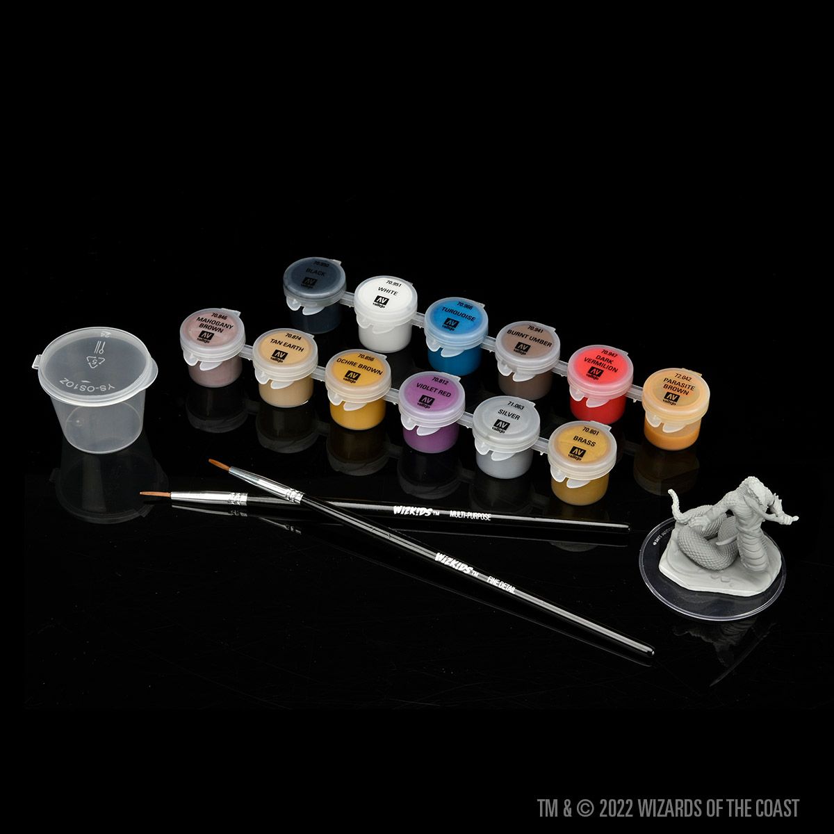 D&D Nolzur's Marvelous Miniatures : Kit de peinture : Oni – 1 kit de  peinture miniature et peinture par WizKids – apprêté et prêt à peindre :  : Outils et Bricolage