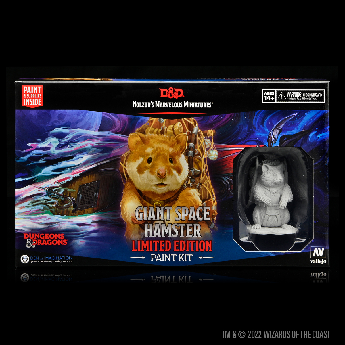 D&D Nolzur's Marvelous Miniatures: Paint Kit Limited Edition – Giant Space  Hamster