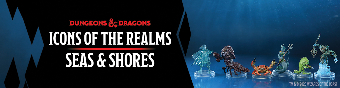 D&D Icons of the Realms: Seas & Shores | WizKids